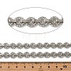 Brass Twisted Ring Link Chains CHC-NH0001-01P-3