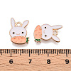 Alloy Enamel Charms ENAM-S115-147B-3