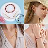 2 Bags Imitation Artificial Crystal Glass Beads GLAA-SZ0001-95C-08-6
