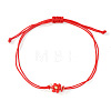 Adjustable Glass Seed Bead Link Bracelets DH6590-1-1