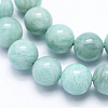 Natural Amazonite Beads Strands G-F555-15-9mm-3