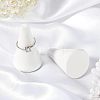 Porcelain Ring Display Stand RDIS-WH0002-08-5