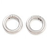 Non-Tarnish 316 Stainless Steel Spring Gate Rings LS-STAS-M296-01P-C-01-2