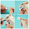  20Pcs 10 Style Zinc Alloy Zipper Puller FIND-TA0002-87-11