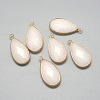 Natural White Jade Pendants X-G-S221-01G-2