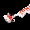 Christmas Theme Opaque Resin Cabochons CRES-D011-01E-4