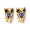304 Stainless Steel Rhinestone Pendants RB-L002-07G-01-1