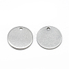 201 Stainless Steel Stamping Blank Tag Charms X-STAS-Q213-02-15mm-1