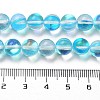 Transparent Glass Beads GLAA-B022-8mm-17-4