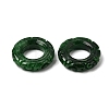 Natural Myanmar Jade Dyed Linking Rings G-Z162-10-2