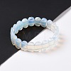 Opalite Oval Beaded Stretch Bracelet G-E010-01O-5