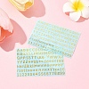 3PCS Brass Self-Adhesive Picture Stickers DIY-SF0008-10-8