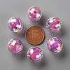 Transparent Acrylic Beads TACR-S152-14B-A13-3