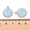304 Stainless Steel Enamel Pendants STAS-K293-30P-01-3