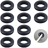 12Pcs Rubber Environmental Protection Two-sided Protective Coil FIND-CN0002-58B-1