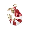 Alloy Enamel Pendants ENAM-B027-01G-02-2