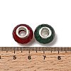 Faceted Resin European Beads RESI-C063-01G-3