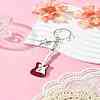 Acrylic & Alloy Keychain KEYC-YW00051-01-3