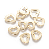 304 Stainless Steel Open Heart Charms STAS-L233-043G-1