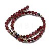 Electroplated Transparent Glass Beads Strands GL-CBA98F0-06A-04-3