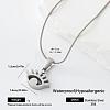 304 Stainless Steel Pendant Necklaces DT5242-5-1