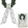 1Pc Flower Printed Polyester Wrap Lady Belts AJEW-CP0009-89A-1