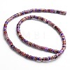 Dyed Natural Imperial Jasper Beads Strands G-M276-01-A-2
