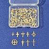 60Pcs 10 Styles 201 and 304 Stainless Steel Pendants STAS-FS0001-90-6