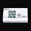 140Pcs Electroplate Glass Charms EGLA-T029-05D-2