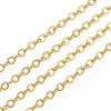 Brass Cable Chains CHC-T008-08G-1