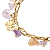 304 Stainless Steel Charm Bracelets BJEW-JB12824-2
