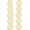 Synthetic Coral Carved Beads Strands CORA-R050-03-1