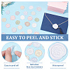 6 Sets 6 Styles PVC Adhesive Stickers DIY-CP0007-62-4
