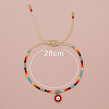 Alloy Enamel Charm Bracelets IY1908-1-3