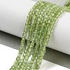 Natural Peridot Beads Stands G-H042-B31-01-2