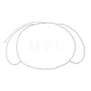 Plastic Pearl Round Link Body Chains FS-WG21BB1-01-1