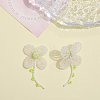 Beaded Flower Charms PW-WG70583-01-1