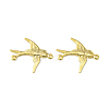 Brass Connector Charms KK-O143-03G-2