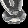 Transparent Glass Cross Ornament DJEW-R012-01-5