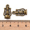 Tibetan Style Alloy Lantern/Oil Lamp Pendants TIBEP-Q041-092AB-NR-2