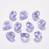 Faceted Glass Rhinestone Pendants RGLA-F053-D-371-1