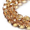 Electroplate Transparent Glass Beads Strands LS-EGLA-A035-T10mm-A17-3