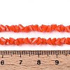 Opaque Glass Beads Strands GLAA-N019-4mm-14-2