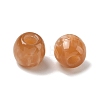 Opaque Resin European Beads RESI-F073-12B-2