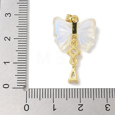 Real 18K Gold Plated Rack Plating Brass Pendants KK-Q009-06G-06-1