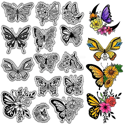 Custom PVC Plastic Clear Stamps DIY-WH0439-0105-1