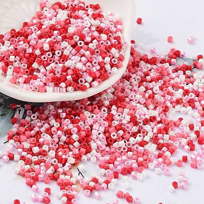Baking Paint Glass Seed Beads SEED-S042-05B-46-1