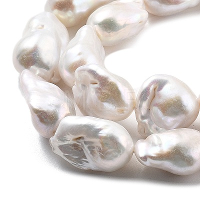 Natural Nucleated Pearl Beads Strands PEAR-B004-15N-05A-01-1