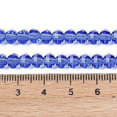 Transparent Glass Beads Strands LS-GLAA-G125-01A-06-1