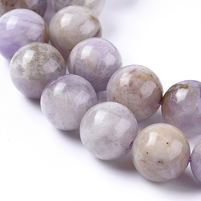 Natural Amethyst Beads Strands X-G-L555-01-6mm-1